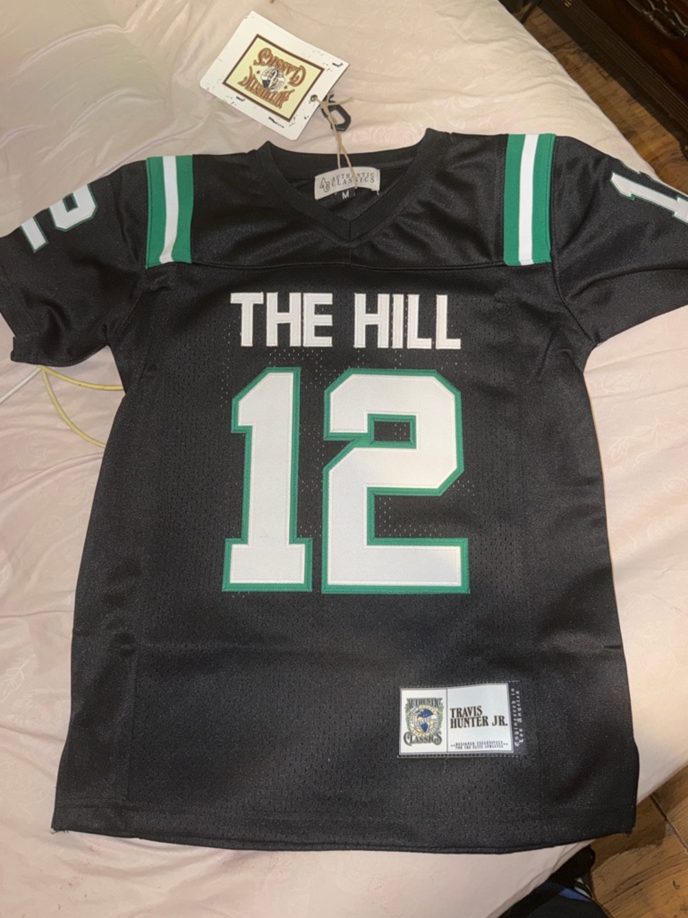 The Hill #12 Travis Hunter Kids Football Jersey-Size Medium